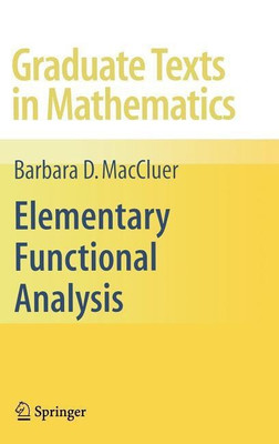 Elementary Functional Analysis(English, Hardcover, MacCluer Barbara)