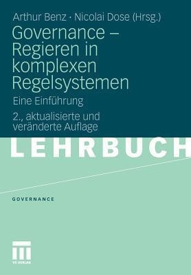 Governance - Regieren in komplexen Regelsystemen(German, Paperback, unknown)