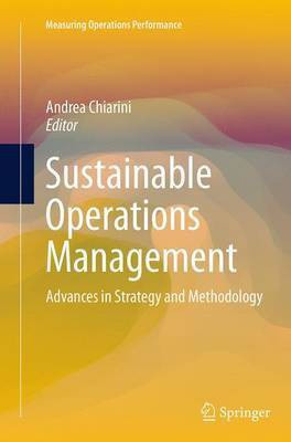 Sustainable Operations Management(English, Paperback, unknown)
