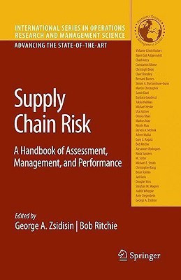 Supply Chain Risk  - A Handbook of Assessment, Management, and Performance(English, Hardcover, unknown)