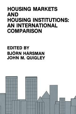 Housing Markets and Housing Institutions: An International Comparison(English, Paperback, unknown)