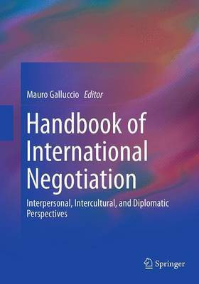 Handbook of International Negotiation(English, Paperback, unknown)
