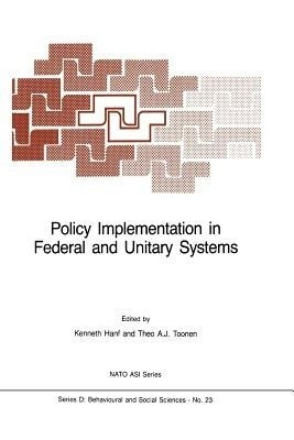 Policy Implementation in Federal and Unitary Systems(English, Paperback, unknown)