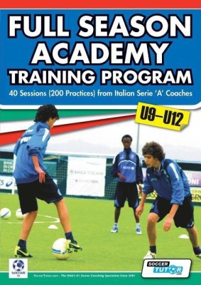 Full Season Academy Training Program u9-12 - 40 Sessions (200 Practices) from Italian Serie 'A' Coaches(English, Paperback, Mazzantini Mirko)