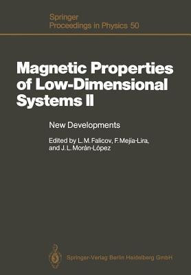Magnetic Properties of Low-Dimensional Systems II(English, Paperback, unknown)