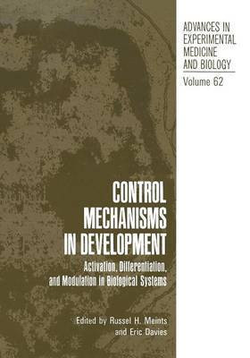 Control Mechanisms in Development(English, Paperback, unknown)