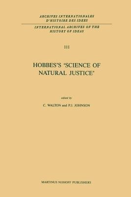 Hobbes's 'Science of Natural Justice'(English, Paperback, unknown)