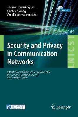 Security and Privacy in Communication Networks(English, Paperback, unknown)