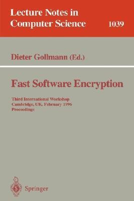 Fast Software Encryption(English, Paperback, unknown)