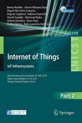 Internet of Things. IoT Infrastructures(English, Paperback, unknown)
