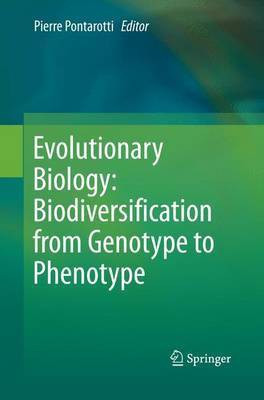 Evolutionary Biology: Biodiversification from Genotype to Phenotype(English, Paperback, unknown)