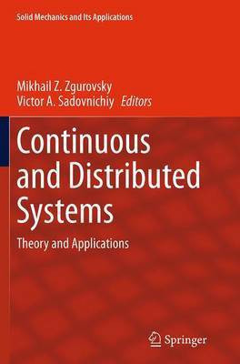 Continuous and Distributed Systems(English, Paperback, unknown)