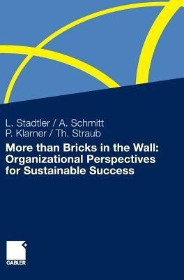 More than Bricks in the Wall: Organizational Perspectives for Sustainable Success(English, Hardcover, unknown)