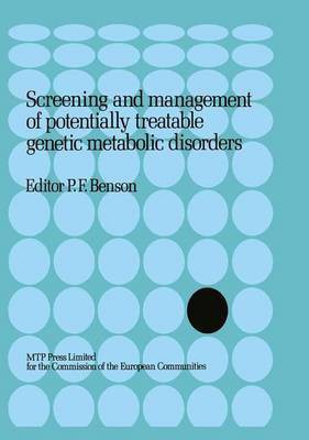 Screening and management of potentially treatable genetic metabolic disorders(English, Hardcover, unknown)