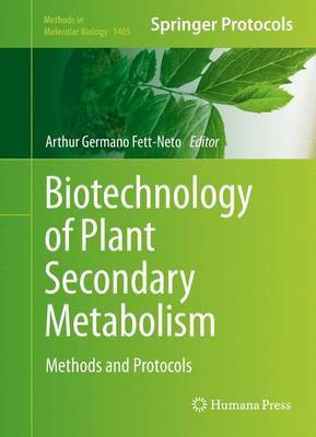 Biotechnology of Plant Secondary Metabolism(English, Hardcover, unknown)