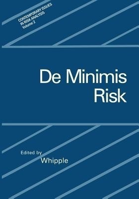 De Minimis Risk(English, Paperback, unknown)