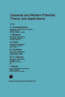Classical and Modern Potential Theory and Applications(English, Paperback, unknown)