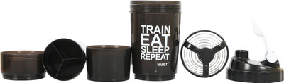 

Vault Protein Shaker- 500ml 500 Shaker(Pack of 1, Black)