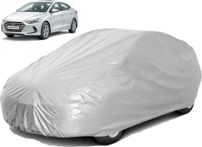 Amasree Car Cover For Hyundai Elantra (Without Mirror Pockets)(Silver, For 2018, NA Models)