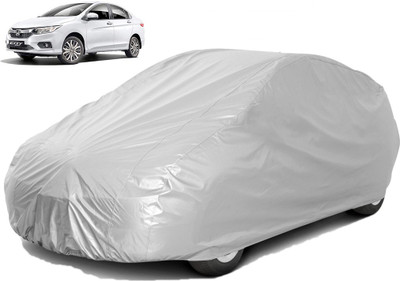 carphoenix Car Cover For Honda City ZX (Without Mirror Pockets)(Silver, For 2018, NA Models)
