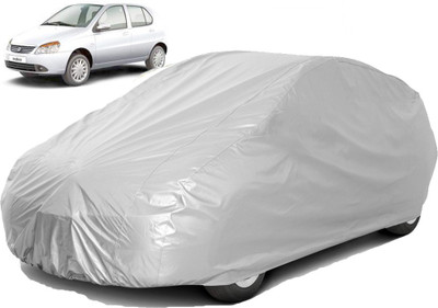 carphoenix Car Cover For Tata Indica eV2 (Without Mirror Pockets)(Silver, For 2018, NA Models)