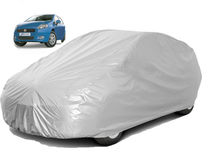 carphoenix Car Cover For Fiat Punto (Without Mirror Pockets)(Silver, For 2018, NA Models)