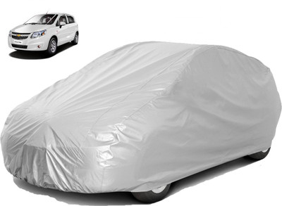 carphoenix Car Cover For Chevrolet Sail UVA (Without Mirror Pockets)(Silver, For 2018, NA Models)