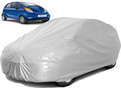carphoenix Car Cover For Tata Nano (Without Mirror Pockets)(Silver, For 2018, NA Models)
