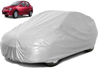 Amasree Car Cover For Mahindra Logan Edge (Without Mirror Pockets)(Silver, For 2018, NA Models)