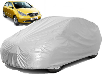 carphoenix Car Cover For Tata Vista (Without Mirror Pockets)(Silver, For 2018, NA Models)