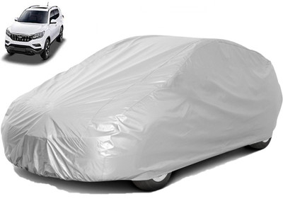 carphoenix Car Cover For Mahindra Universal For Car (Without Mirror Pockets)(Silver, For 2018, NA Models)