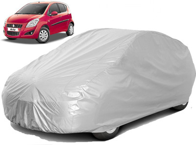 carphoenix Car Cover For Maruti Suzuki Ritz (Without Mirror Pockets)(Silver, For 2018, NA Models)