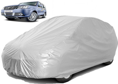 Amasree Car Cover For Tata Sumo Grande (Without Mirror Pockets)(Silver, For 2018, NA Models)