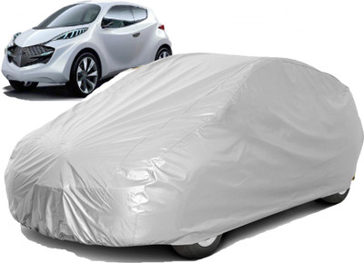 carphoenix Car Cover For Hyundai Santro (Without Mirror Pockets)(Silver, For 2018, NA Models)