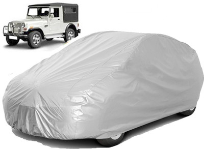 Amasree Car Cover For Mahindra Marshal (Without Mirror Pockets)(Silver, For 2018, NA Models)