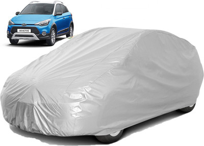 carphoenix Car Cover For Hyundai i20 Active (Without Mirror Pockets)(Silver, For 2018, NA Models)