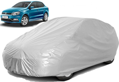 Amasree Car Cover For Volkswagen Ameo (Without Mirror Pockets)(Silver, For 2018, NA Models)
