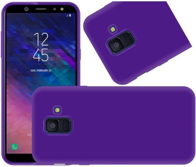 CASE CREATION Back Cover for Samsung Galaxy A6(Purple, Grip Case, Pack of: 1)