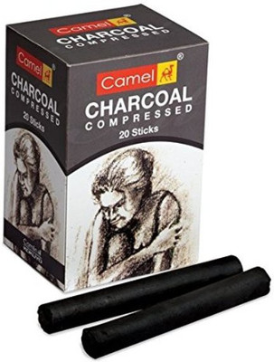 Camel Compressed Charcoal Sticks Stick(Pack of 20)