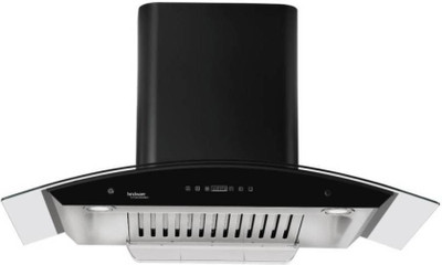

Hindware Cleo Heat Auto clean Chimney 90cm 1200m3/hr Black Wall Mounted Chimney(Stainless Steel, Black 1200 CMH)