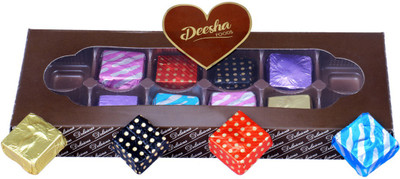 

DEESHA FOODS Deesha Protein Chocolates 12 Bars(Pack of 12, 160 g)