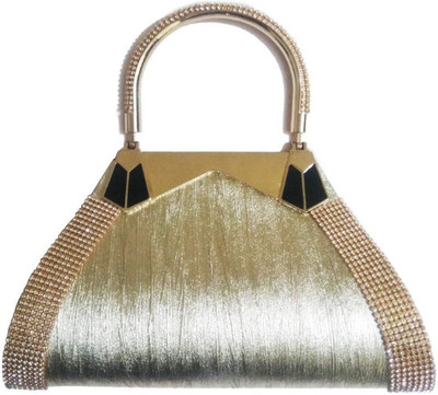 

Global Era Casual Gold Clutch