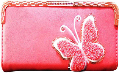 

Capreo Casual Red Clutch
