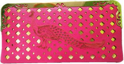 

Capreo Casual Pink Clutch