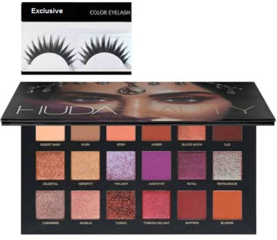 

Exclusive Eyelashes & Palette(Set of 2)