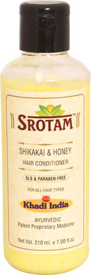 

Srotam Shikakai & Honey SLS & Paraben Free Hair Conditioner ( Set of 1 Bottle)(210 ml)