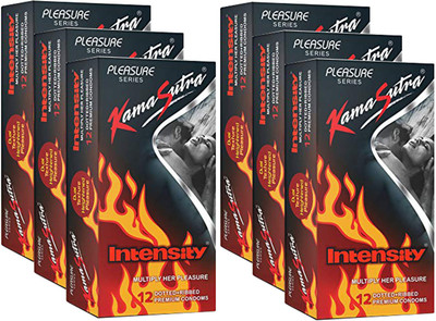 KamaSutra Six INTENSITY Condom(Set of 6, 72S)