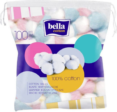 

bella COTTON BALLS-100 PACK OF-2(100 Units)