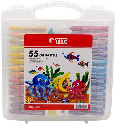 

TITI i Oil Pastels - Set Of 55(Multicolor)