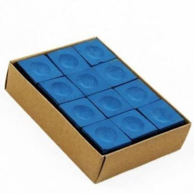 

Cuepoint 2587 A Grade Blue Chalk -12pcs Pool, Snooker, Billiards Cue Stick(Microfibre)